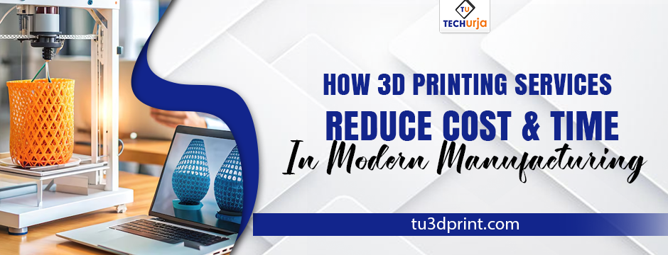3D printing services creating a detailed orange prototype to reduce manufacturing cost and time.