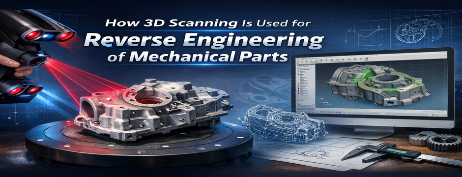 How 3D Scanning Is Used for Reverse Engineering of Mechanical Parts
